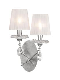 Sophie Silver Wall Lights Mantra Armed Wall Lights Sophie Silver Wall Lights Mantra Armed Wall Lights